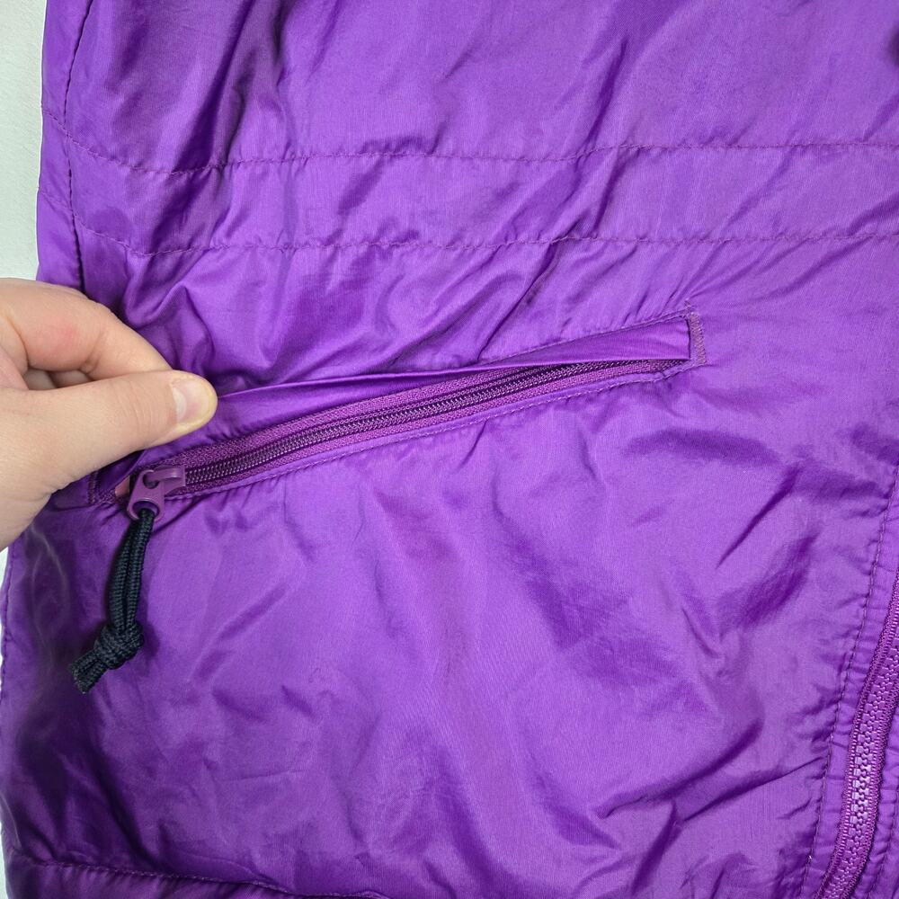 Vintage Columbia Coat Womens Medium Purple Nylon Ski Jacket 0718 - Picture 4 of 10